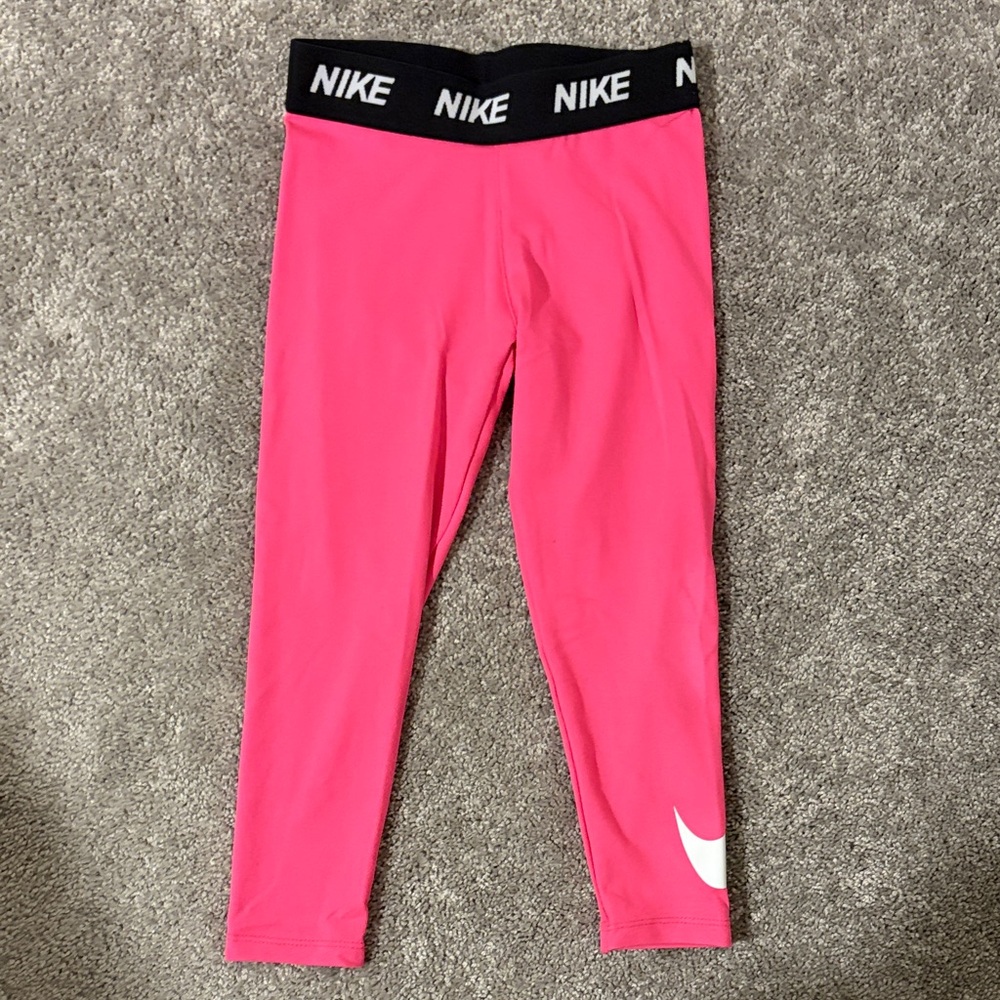 Nike Kids Dri-Fit Bright Pink Leggings NWT